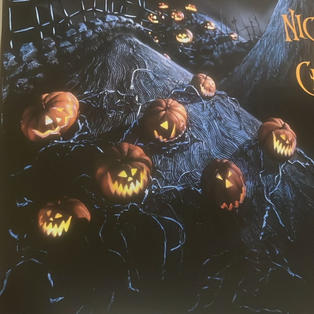 Nightmare Before Christmas Poster 2024 Rerelease 2-Siding NBC/Agatha Disney Tim - Picture 5 of 9